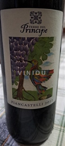 Кампанія Терре-дель-Вольтурно Terre del Principe Piancastelli 2012