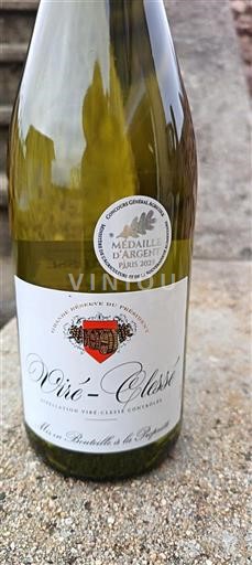 Borgonha Viré-clessé Viré-Clessé Coopérative Grande réserve du Président 2023