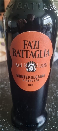 Abruzzo Montepulciano d'Abruzzo Fazi Battaglia 2024