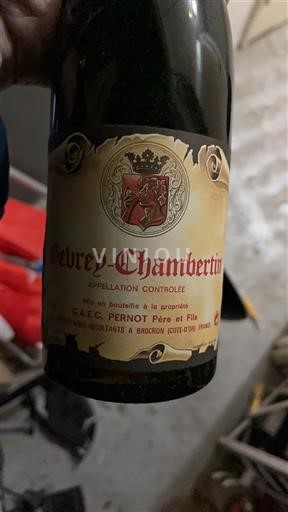 Burgundsko Gevrey-Chambertin G.A.E.C. Pernot Père et Fils 1998