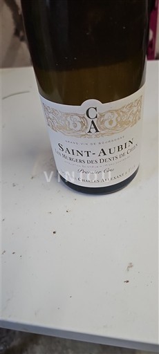 Vinos Blanc sec Les Murgers des Dents de Chien Domaine Charles Alexandre 2016 Francia Borgoña San Aubin AOC Premier Cru