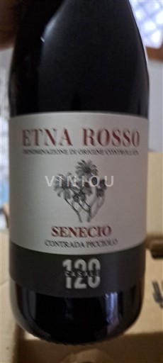 Wines of Sicily Unspecified 120 Senecio Contrada Picciolo 2022