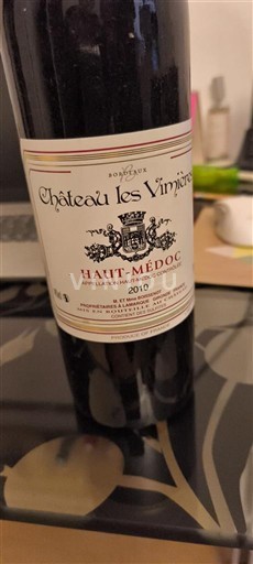 Bordeaux Haut-Médoc Château Les Vimière 2010