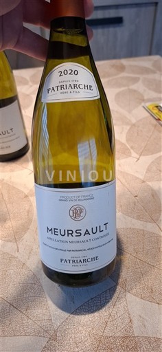 Бургундія Мерсо Patriarche 2020
