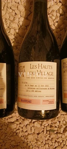 Thung lũng Rhône Rasteau Les Hauts du Village 2021