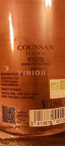 Linguadoca e Rossiglione Paese d'Oc Coussan Le Haras 2024