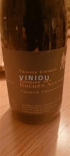 Vallée de la Loire Saumur-champigny Domaine S Roches Neuves 2021