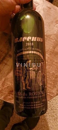 Roussillon Côtes-du-Roussillon Bacchus 2018