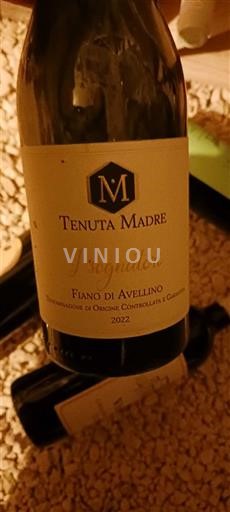 Kampania Fiano di Avellino Tenuta Madre I Sognatori 2022