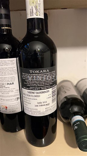 Pobrežní oblast Stellenbosch Tokara Cabernet Sauvignon 2015