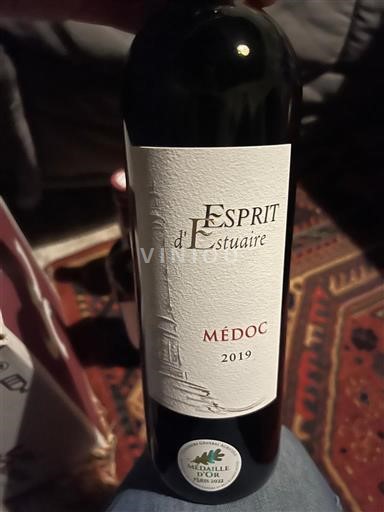 Bordeaux Médoc Esprit d'Estuaire 2019