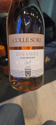 Апулія Не вказано Colle Sori Zinfandel Gold Release 2018