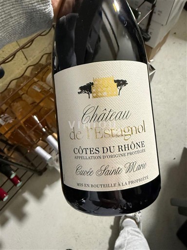 Údolí Rhôny Côtes-du-Rhône Château L'Estagnol Sainte Marie Neročník