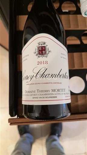 Бургундія Gevrey-Chambertin Grand Cru Domaine Thierry Mortet 2018