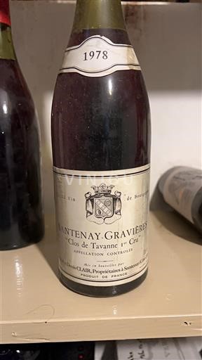 Borgogna Non specificato Premier Cru Domaine Siré Petit Clos de Tavannes 1er Cru 1978