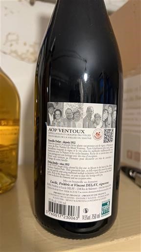 Rhône Valley Ventoux Domaine Val des Rois 2023