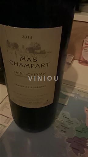 Weine Rouge sec Causse du Bousquet Mas Champart 2013 Frankreich Languedoc Saint-Chinian AOC