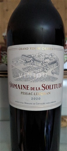 Бордо Пессак-Леоньян Domaine La Solitude 2020