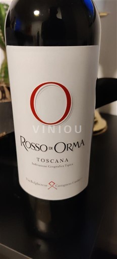 Toscana Non specificato Orma Rosso di Orma 2023