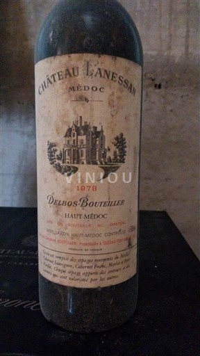 Vinhos Rouge sec Château Lanessan 1978 França Bordéus Haut-Médoc AOC