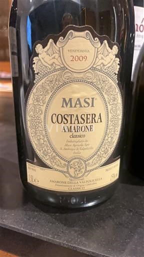 Wines of Veneto Unspecified Masi Costasera Amarone Classico 2009