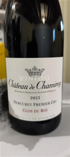 Burgundsko Mercurey Premier Cru Château Chamirey Clos du Roi 2023