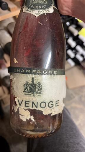 Champagne Șampanie De Venoge Brut Rosé Nemilésimat