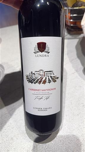 Тірана Тирана Lundra Cabernet Sauvignon i Vjetëruar 2021