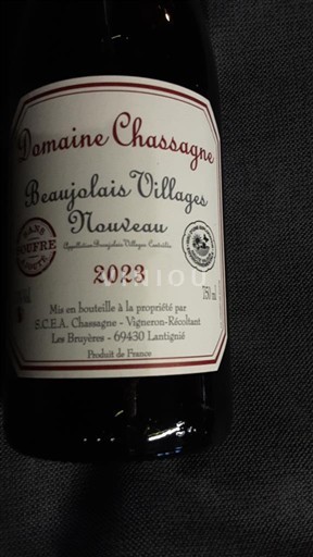 Божоле Божоле Віллаж Domaine Chassagne Nouveau 2023