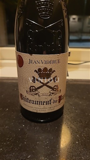 Valea Ronului Châteauneuf-du-Pape Jean Vidérue 2022