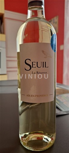 Вина Blanc sec La Réserve Seuil 2024 Франція Прованс Кото-д'Екс-ан-Прованс AOC