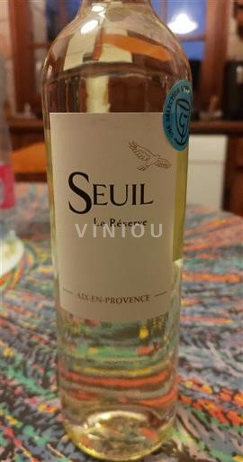 Провинс Кото де Екс ан Прованс Seuil La Réserve 2024