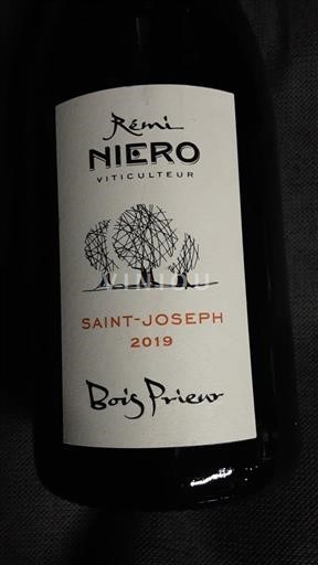 Thung lũng Rhône Saint-Joseph Rémi Niero Bois Prieur 2019