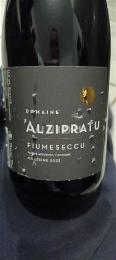 Корсика Кальві Domaine Alzipratu Fiumeseccu 2023