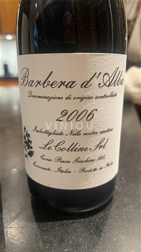 П'ємонт Барбера д'Альба Le Colline Sol 2006