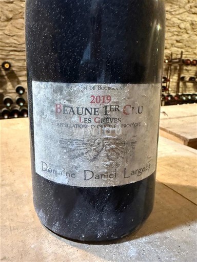 Burgund Beaune Premier Cru Domaine Daniel Largeot Les Grèves 2019