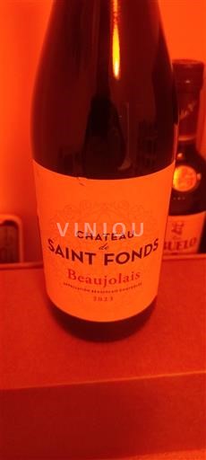 Beaujolais Château Saint Fonds 2023