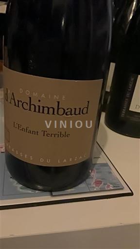 Languedoc Terrasses-du-Larzac Domaine Archimbaud L'Enfant Terrible 2016