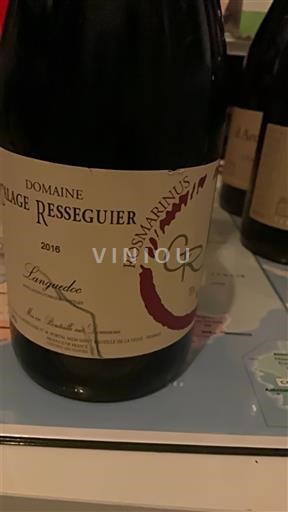 Languedoc Domaine Village Resseguier Rosmarinus 2016