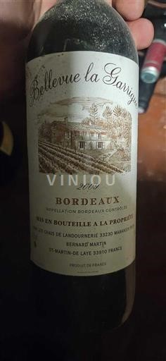 Bordeaux Bellevue la Garigue 2019