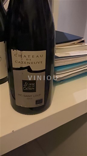 Languedoc Pic-Saint-Loup Château Cazeneuve Le sang du calvaire 2015