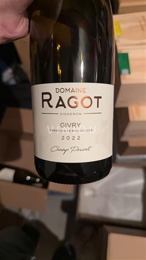 Бургундія Гіврі Domaine Ragot Champ Pourot 2022