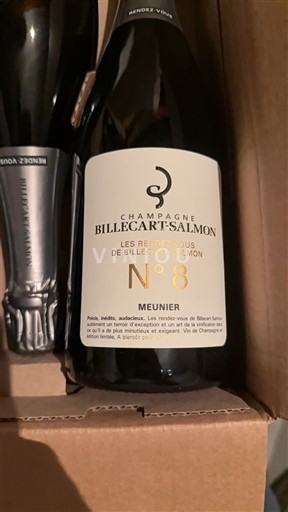 Champanhe Billecart-Salmon Les Rendez-vous de Billecart-Salmon N°8 Meunier Não Sazonado