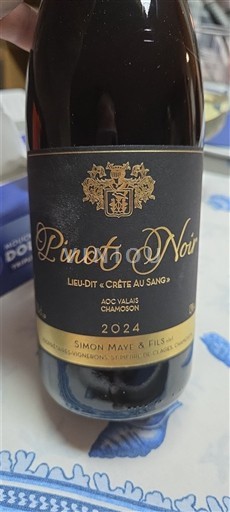 Вале Simon Maye & Fils Lieu-dit 'Crête au Sang' 2024