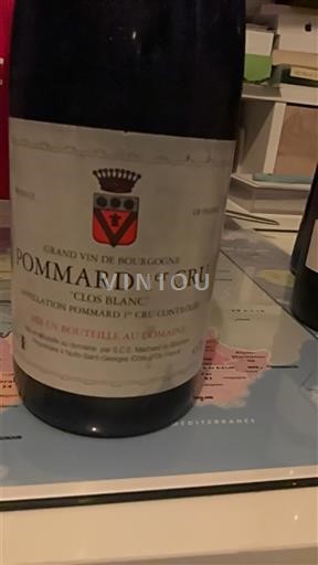 Бургундія Поммар Premier Cru Domaine Parent Clos Blanc 2015