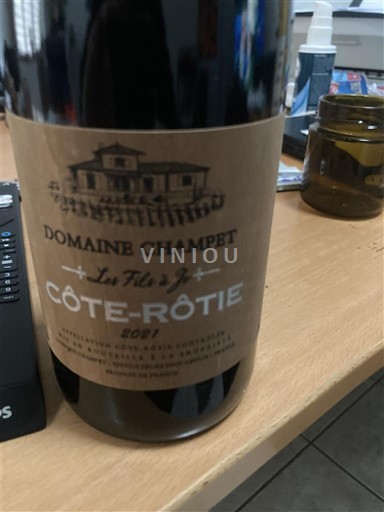 Thung lũng Rhône Côte-rôtie Domaine Champet Les Fils à Jo 2021