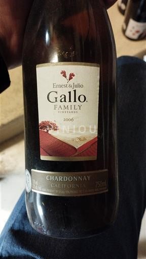 Kalifornialaiset AVA:t Määrittelemätön Ernest & Julio Gallo Family Vineyards 2006