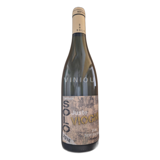 Alpes y Países Ródano Colinas Ródanas Septentria Solo juste Viognier 2018