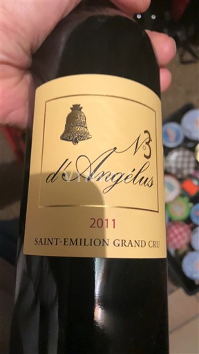 Bordeaux Saint-Émilion Grand Cru Angélus N°3 d'Angélus 2011
