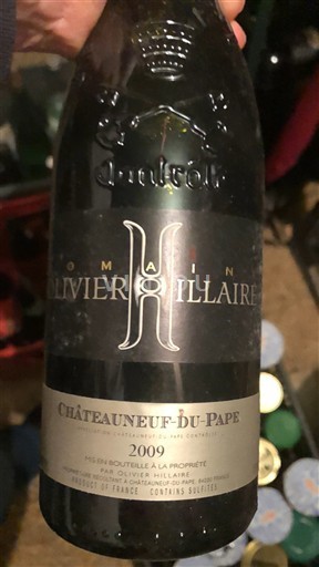 Thung lũng Rhône Châteauneuf-du-pape Domaine Olivier Hillaire 2009